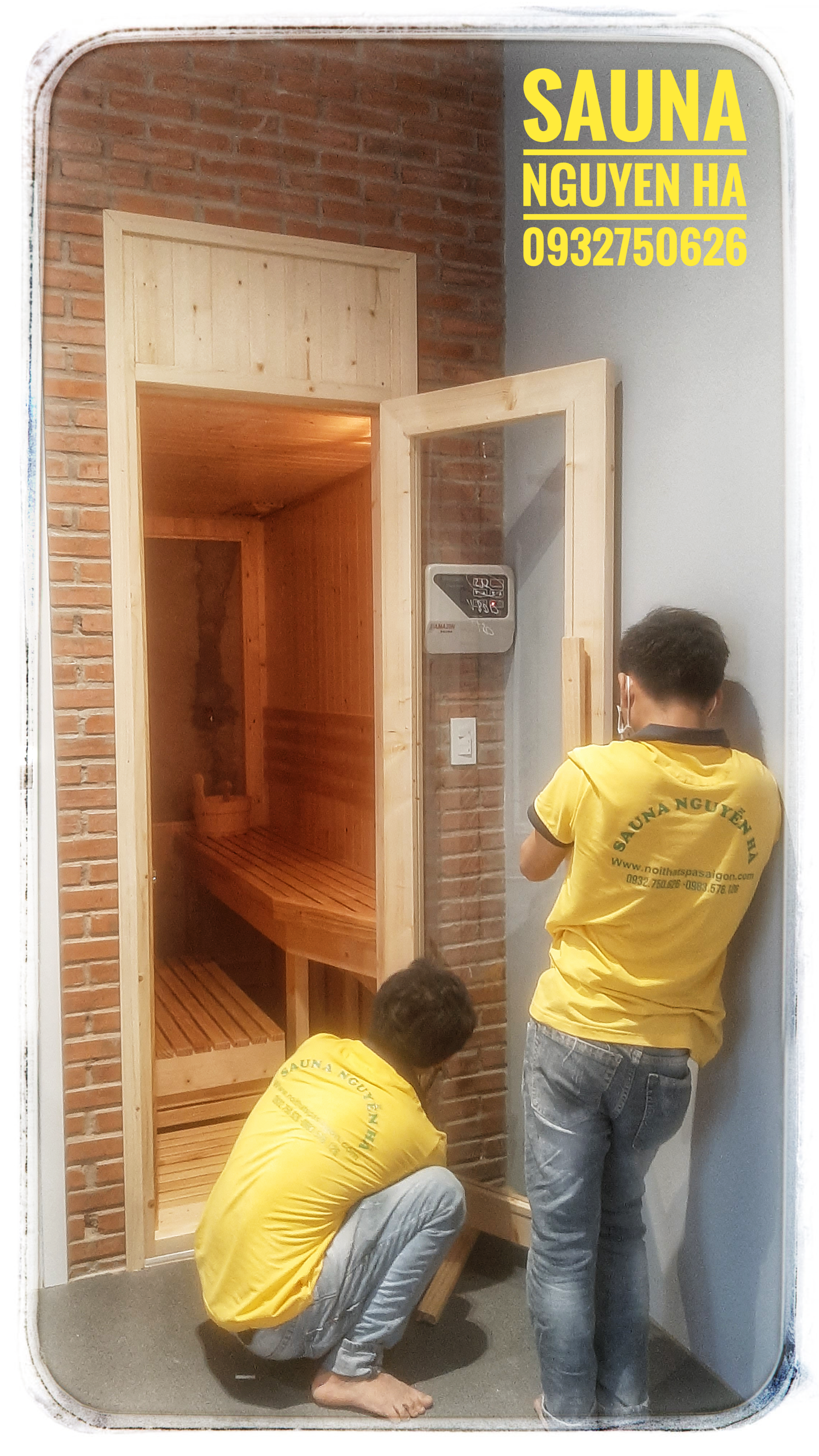 Chuyên Sản Xuất và Thi Công Phòng Xông Hơi Theo Thực Tế Sauna Nguyen Ha